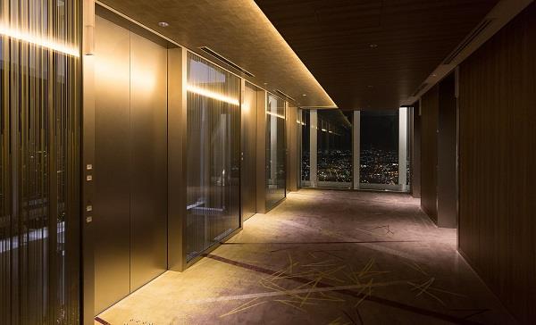 Japāņu stila viesnīcas lifts Japanese style hotel elevator