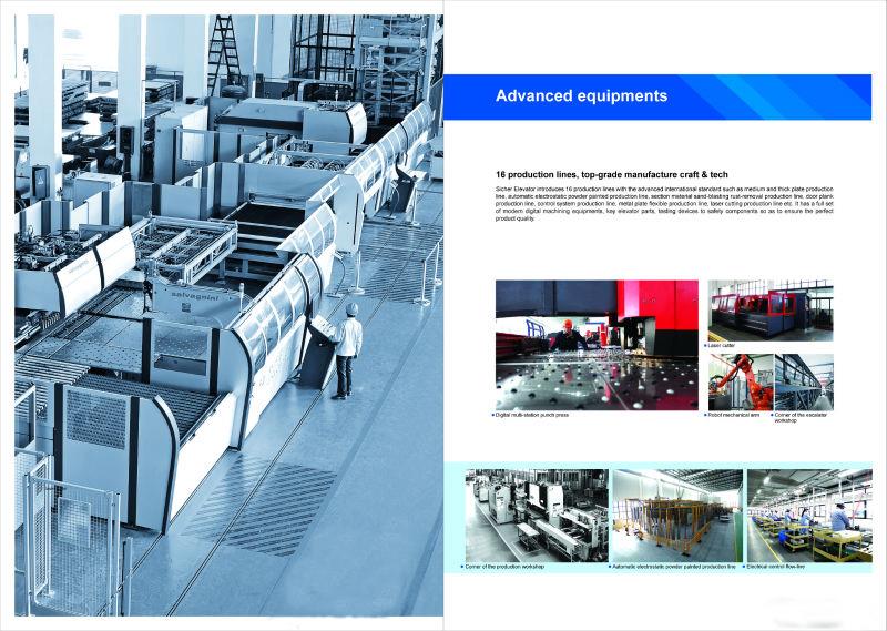 MRL elevator system YASKAWA controller Japan brand elevator